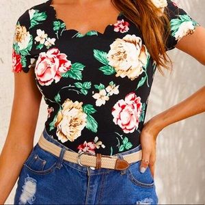 Floral Summer Top